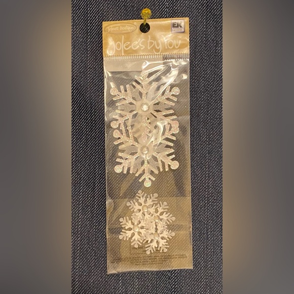 JOLEE’s BOUTIQUE 3D Dimensional Stickers; Skiing Vacation & Snowflake; RARE; NWT - Picture 4 of 5